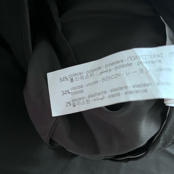 NWT - Zara Men’s Pleated Straight Leg Suit Pants - Size 34 - Picture 8 of 8